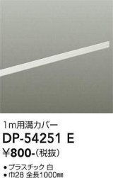 大光電機(DAIKO)　DP-54251E　照明部材 ダクトレールカバー ホワイト