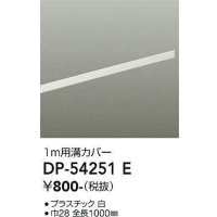 大光電機(DAIKO)　DP-54251E　照明部材 ダクトレールカバー ホワイト