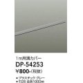 大光電機(DAIKO)　DP-54253　照明部材 ダクトレールカバー グレー