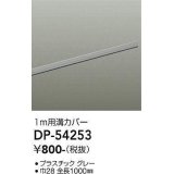 大光電機(DAIKO)　DP-54253　照明部材 ダクトレールカバー グレー