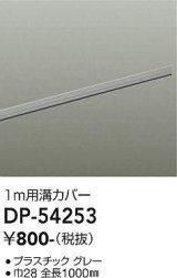 大光電機(DAIKO)　DP-54253　照明部材 ダクトレールカバー グレー