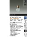 大光電機(DAIKO)　DPN-41435YG　ペンダント 埋込穴φ100 調光(調光器別売) 電球色 直付・埋込兼用 真鍮ブロンズメッキ