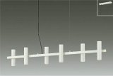 大光電機(DAIKO) DPN-41884 YG ペンダント 調光(調光器別売) LED 電球色 フランジタイプ ホワイト
