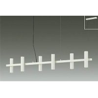 大光電機(DAIKO) DPN-41884 YG ペンダント 調光(調光器別売) LED 電球色 フランジタイプ ホワイト