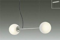 大光電機(DAIKO) DPN-41893 Y ペンダント 非調光 LED 電球色 フランジタイプ ホワイトブロンズ