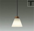 大光電機(DAIKO) DPN-41975 Y ペンダント 非調光 LED 電球色 ランプ付 プラグタイプ ウォールナット色