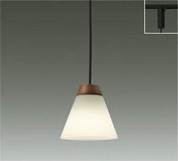 大光電機(DAIKO) DPN-41975 Y ペンダント 非調光 LED 電球色 ランプ付 プラグタイプ ウォールナット色