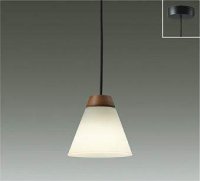 大光電機(DAIKO) DPN-41976 Y ペンダント 非調光 LED 電球色 ランプ付 フランジタイプ ウォールナット色