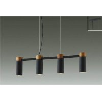 大光電機(DAIKO) DPN-41986 YG ペンダント 調光(調光器別売) LED 電球色 ランプ付 フランジタイプ ブラック