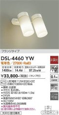照明器具 大光電機(DAIKO)　DSL-4460YW　スポットライト LED 非調光タイプ フランジタイプ (ランプ付き) 電球色