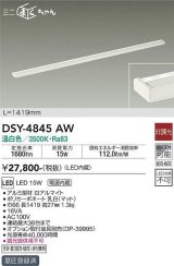 大光電機(DAIKO)　DSY-4845AW　間接照明器具 非調光 ミニまくちゃん 1419mm LED内蔵 温白色