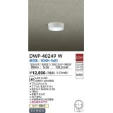 大光電機(DAIKO)　DWP-40249W　アウトドア 軒下シーリング LED内蔵 非調光 温白色 防雨形 拡散パネル付