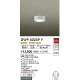 大光電機(DAIKO)　DWP-40249Y　アウトドア 軒下シーリング LED内蔵 非調光 電球色 防雨形 拡散パネル付