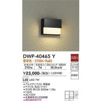 大光電機(DAIKO)　DWP-40465Y　アウトドア フットライト LED内蔵 非調光 電球色 防雨形 ブラック