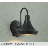 大光電機(DAIKO) DWP-41874 Y アウトドアライト 非調光 LED 電球色 ランプ付 人感センサー ON/OFFタイプI 防雨形 ブラック