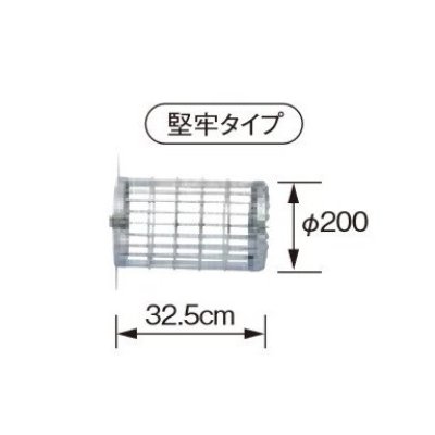 画像1: コロナ 石油暖房機部材　F-52S　給排気筒用保護ガード 堅牢タイプ [■]