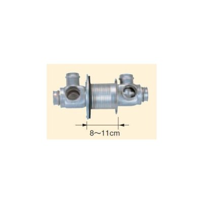 画像1: コロナ 石油暖房機部材 延長給排気筒部材　F-93　らんま用スリーブ   [■【本体同時購入のみ】]