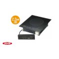 IHクッキングヒーター パナソニック　KZ-F12B　200V 業務用1口IH [♭■]