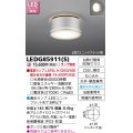 東芝ライテック　LEDG85911(S)　アウトドア 軒下シーリングライト LEDユニットフラット形 天井・壁面兼用 防湿 シルバー ランプ別売