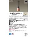 パナソニック LGB15463K ペンダント LED(温白色) 天井吊下型 直付タイプ LED電球交換型 ブラック