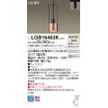 パナソニック LGB16463K ペンダント LED(温白色) 配線ダクト取付型 ダクトタイプ LED電球交換型 ブラック
