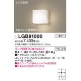 パナソニック　LGB81000　ブラケット 壁直付型 LED ランプ別売(口金GX53-1) 乳白
