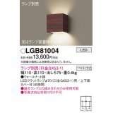 パナソニック　LGB81004　ブラケット 壁直付型 LED ランプ別売(口金GX53-1) ウォールナット調