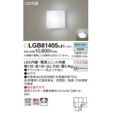 パナソニック　LGB81405LE1　ブラケット 天井・壁直付型 LED(昼白色) 60形電球1灯相当 密閉型 拡散