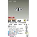 大光電機(DAIKO) LLD-7084LUW3 ダウンライト 埋込穴φ100 非調光 電球色 ビーム角25度 中角形 防雨・防湿形 ステンカラー