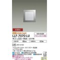 大光電機(DAIKO) LLF-7070LU アウトドアライト フットライト 非調光 電球色 全般拡散 角型 防雨・防湿形 ステンカラー