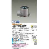 大光電機(DAIKO) LLG-7068LUW アウトドアライト グランドライト 位相調光(調光器別売) 電球色 ビーム角25度 広角形 防雨・防湿形 ステンカラー