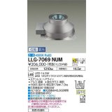 大光電機(DAIKO) LLG-7069NUM アウトドアライト グランドライト 位相調光(調光器別売) 白色 ビーム角17度 中角形 防雨・防湿形 ステンカラー