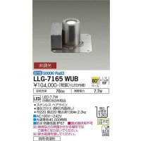 大光電機(DAIKO) LLG-7165WUB アウトドアライト グランドライト 非調光 昼白色 ビーム角60度 防雨・防湿形 ステンカラー