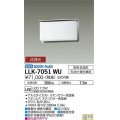 大光電機(DAIKO) LLK-7051WU シーリングウォールライト 非調光 昼白色 全般拡散 上部遮光タイプ 長型 防雨・防湿形 ステンカラー