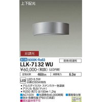大光電機(DAIKO) LLK-7132WU ウォールブラケット 非調光 昼白色 上下配光 半円型 W=250タイプ 防雨・防湿形 ステンカラー