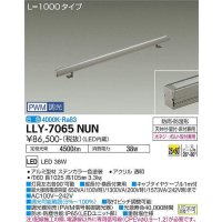 大光電機(DAIKO) LLY-7065NUN アウトドアライト 間接照明 L=1000 PWM調光(調光器別売) 白色 灯具可動 ビーム角25度×60度 狭角形 防雨・防湿形 ステンカラー
