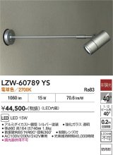 大光電機(DAIKO) LZW-60789YS アウトドア スポットライト 非調光 電源内蔵 電球色 LED アームタイプ 防雨形 シルバー