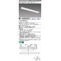 三菱　MY-V430330/L AHZ　LEDライトユニット形ベースライト 直付形 逆富士 一般タイプ 初期照度補正付連続調光 電球色 受注生産品 [§]