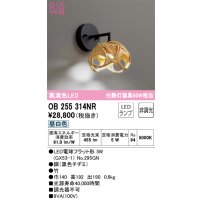 オーデリック　OB255314NR(ランプ別梱)　ブラケットライト 非調光 和風 LEDランプ 昼白色 竹