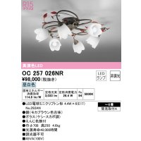 オーデリック　OC257026NR(ランプ別梱)　シャンデリア 6畳 非調光 LEDランプ 昼白色