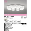 オーデリック　OC257170WR(ランプ別梱)　シャンデリア 10畳 非調光 LEDランプ 温白色 マットホワイト