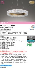 オーデリック OC257226BR シャンデリア 10畳 調光調色 Bluetooth リモコン別売 LED一体型 高演色LED サテンゴールド