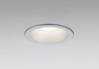オーデリック　OD261987　ダウンライト LED一体型 非調光 電球色 防雨型 浅型 埋込穴φ100 マットシルバー
