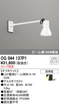 オーデリック　OG044137P1　エクステリアスポットライト LEDランプ ランプ別売 防雨型 オフホワイト