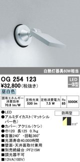 エクステリアスポットライト オーデリック　OG254123　LED 昼白色