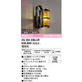 オーデリック　OG254239LCR(ランプ別梱)　エクステリア ポーチライト LEDランプ 電球色 別売センサー対応 防雨型 鉄色ラスティ