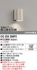 オーデリック　OG254280P2　エクステリア ポーチライト ランプ別売 LEDランプ 別売センサー対応 防雨型 マットウォームシルバー色