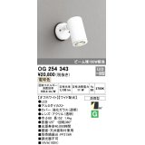 照明器具 オーデリック　OG254343　エクステリアスポットライト LED一体型 ビーム球150W相当 電球色タイプ ワイド配光