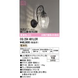 オーデリック　OG254481LCR(ランプ別梱)　エクステリア ポーチライト LEDランプ 電球色 別売センサー対応 防雨型 黒色