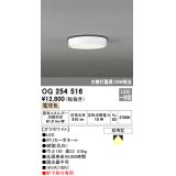 オーデリック　OG254516　エクステリアダウンライト(軒下用) LED一体型 非調光 白熱灯100W相当 電球色 オフホワイト